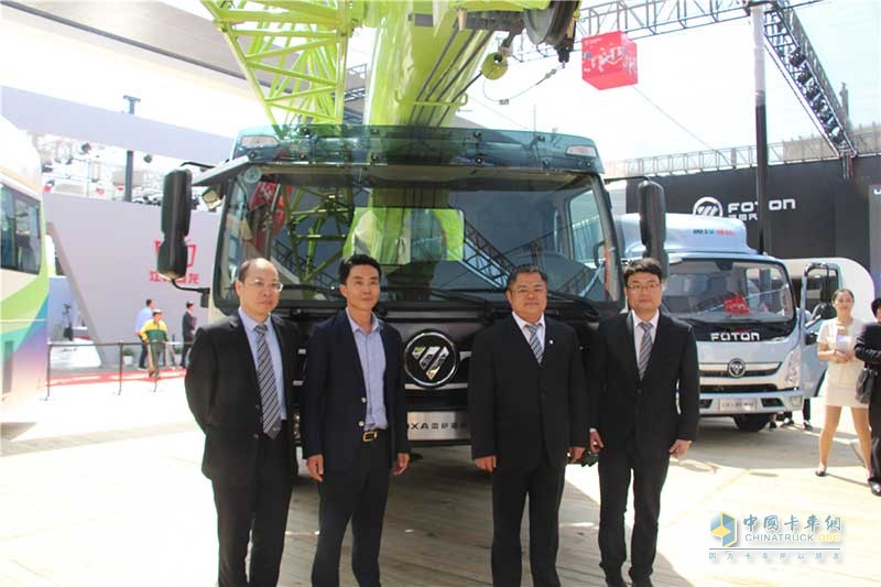 電影開機、大賽開幕、新品發(fā)布2018北京車展福田展館熱鬧非凡