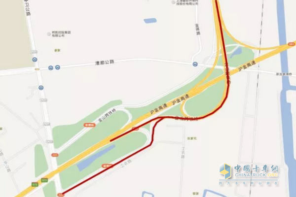 G15沈海高速山陽(yáng)立交匝道第三階段