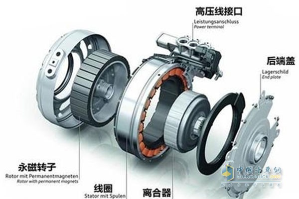 奧鈴EV上的永磁同步電機(jī)