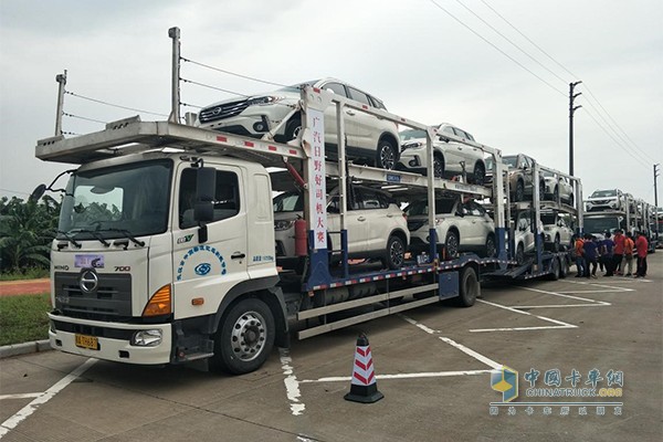 廣汽日野節(jié)油大賽決賽拉開帷幕，轎運車蓄勢待發(fā)