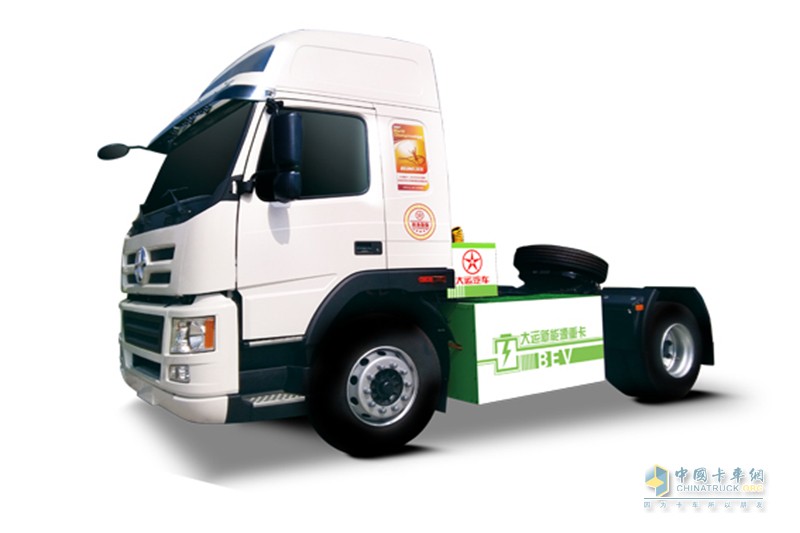 大運(yùn)重卡 純電動(dòng) 4×2 牽引車