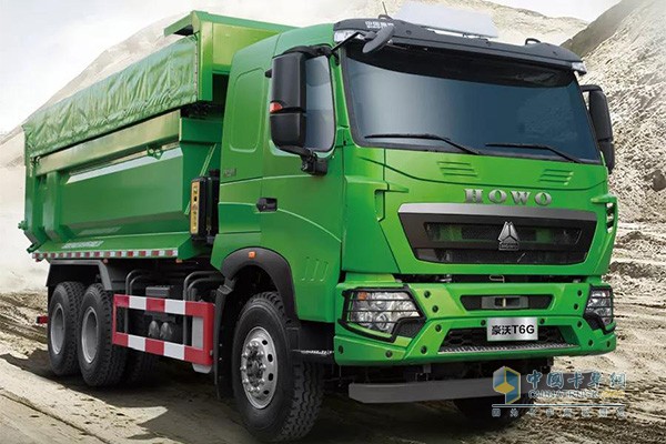 豪沃T6G 6×4智能渣土車