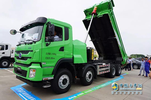 比亞迪純電動智能泥頭車T10ZT