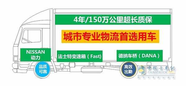 東風(fēng)輕型車NISSAN動力車型城市物流首選