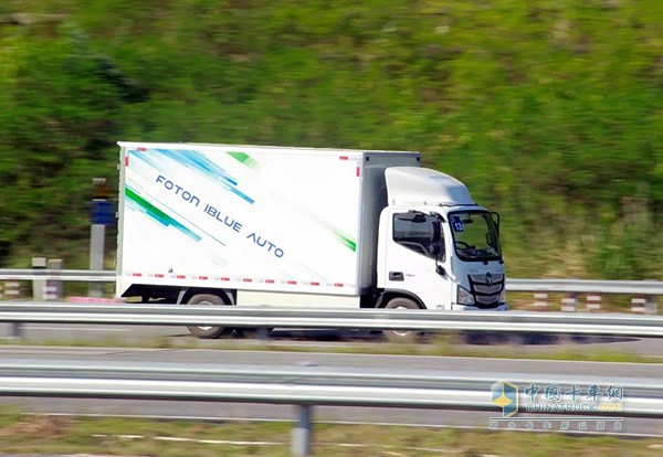 歐馬可智藍(lán)純電動物流車