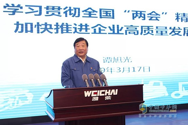 山東重工集團(tuán)黨委書記、董事長，濰柴動力董事長