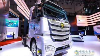 福田戴姆勒歐曼超級重卡貨車ETC示范運(yùn)行公開測試