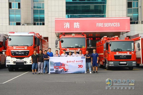 2019曼恩商用車中國全國消防底盤大客戶安全巡檢率先在浙江地區(qū)展開