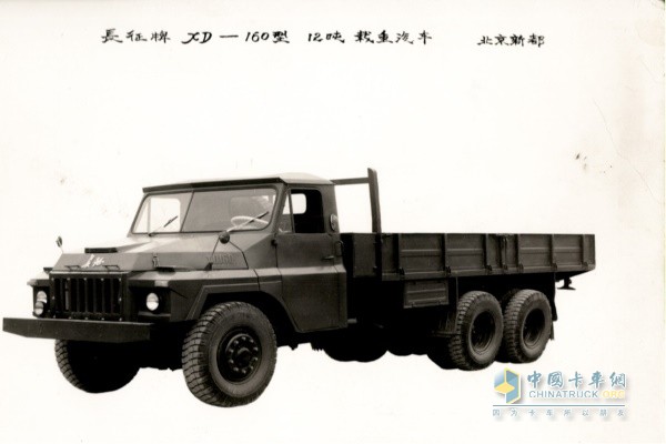 1958年10月長(zhǎng)征汽車(chē)以捷克太脫拉III型載重汽車(chē)為原型仿制出第一輛越野車(chē)