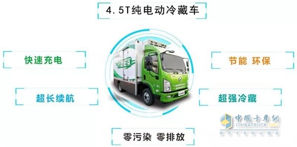 4.5T純電動冷藏車