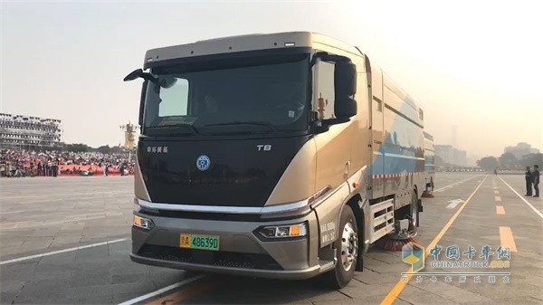 比亞迪全新T8純電動洗掃車