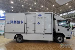 [武漢車(chē)展]新氫卡＋集裝箱無(wú)人轉(zhuǎn)運(yùn)車(chē) 三環(huán)展行業(yè)領(lǐng)先技術(shù)