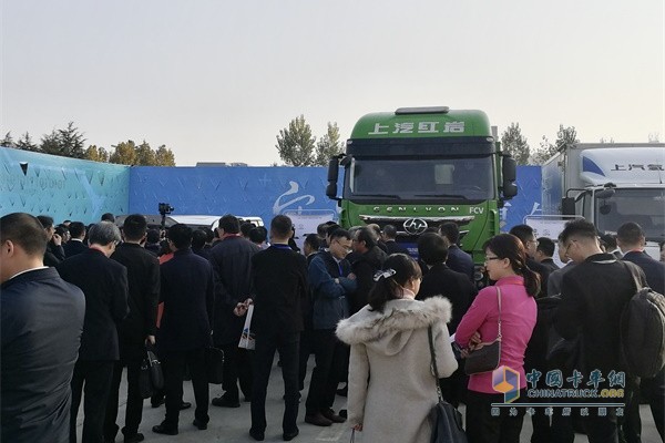 紅巖燃料電池自卸車