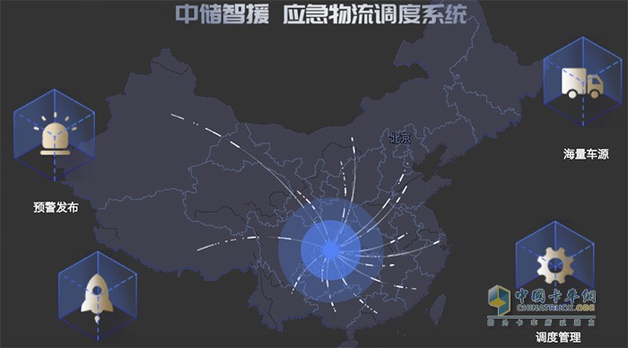 中儲(chǔ)智運(yùn)開通救援物資綠色通道