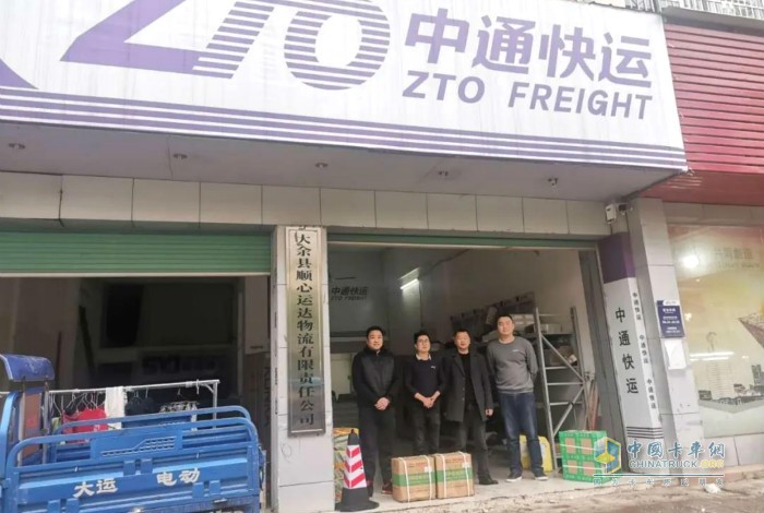 江淮輕卡主動關懷快遞企業(yè)