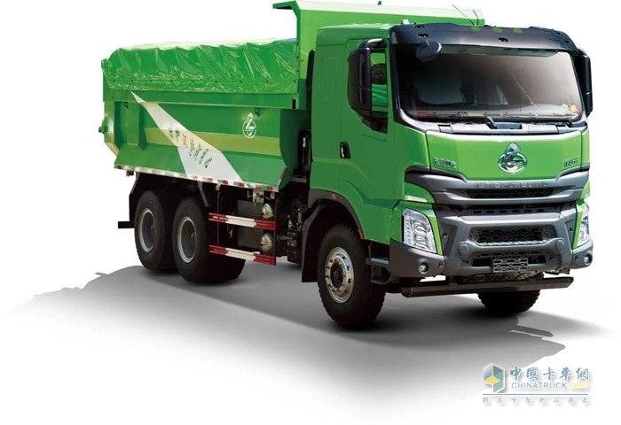 乘龍H7新型環(huán)保國六渣土車