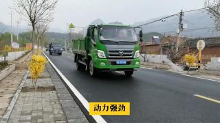 浩浩蕩蕩的福田瑞沃E3車隊(duì) 動(dòng)力強(qiáng)勁 爬坡有勁
