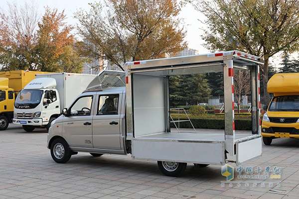 祥菱翼展車，給你一個放心的流動貨柜