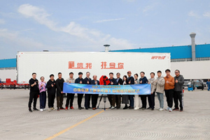 中集車輛《通華先鋒》短視頻在揚州開拍