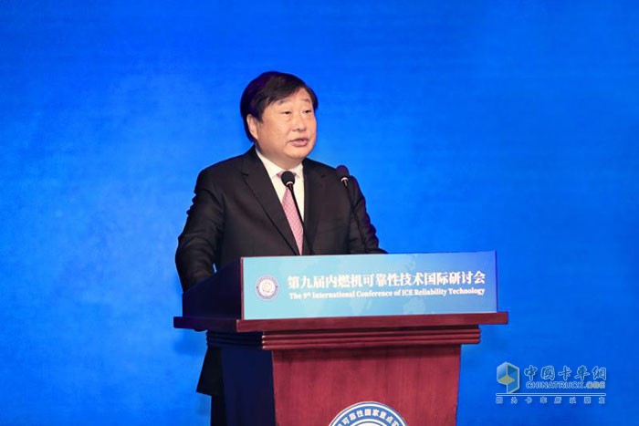 中國內(nèi)燃機學(xué)會副理事長、內(nèi)燃機可靠性國家重點實驗室主任譚旭光