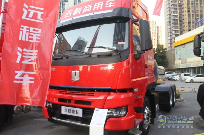 遠(yuǎn)程6×4LNG牽引車—煤炭版