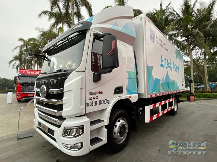 紅巖杰豹H6載貨車(chē)