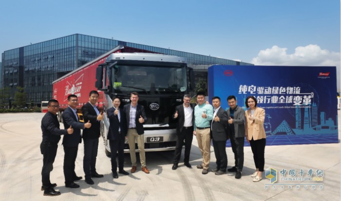 比亞迪全新電動(dòng)牽引車Q3廣為用戶信賴