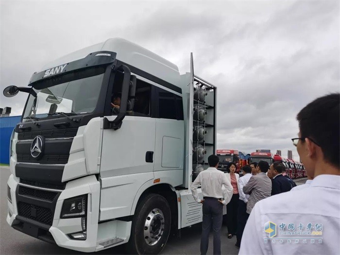 三一氫燃料電池工程車