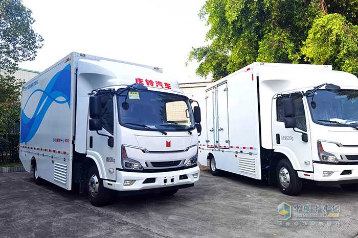慶鈴氫能商用車(chē)下線(xiàn)
