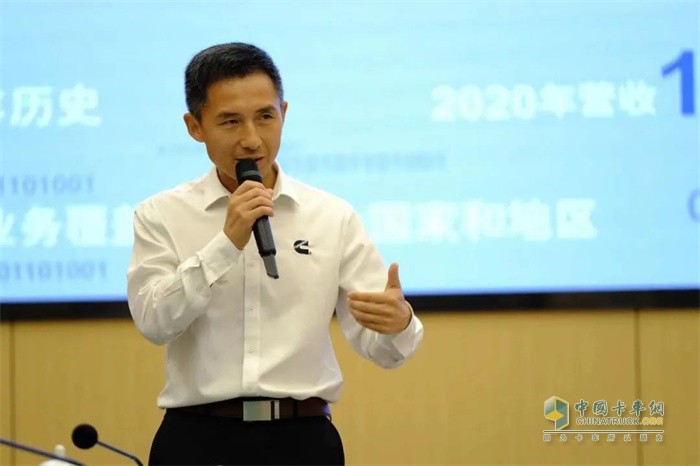 康明斯中國  氫能發(fā)動機(jī)