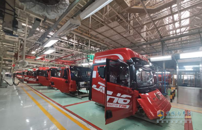 一汽解放青汽,TCO運(yùn)營挑戰(zhàn)賽,JH6,牽引車