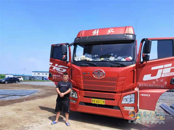 一汽解放青汽,TCO運(yùn)營挑戰(zhàn)賽,JH6,牽引車