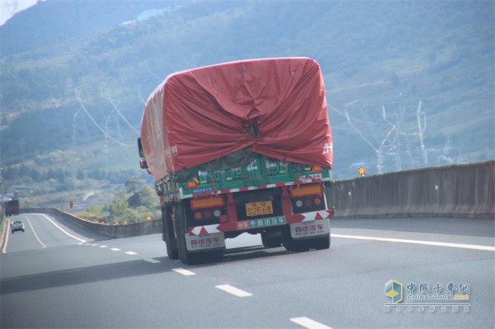 首達掛車  實測   液緩