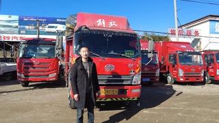 解放輕卡用戶郝建鋒：解放輕卡大王駕到值得信賴