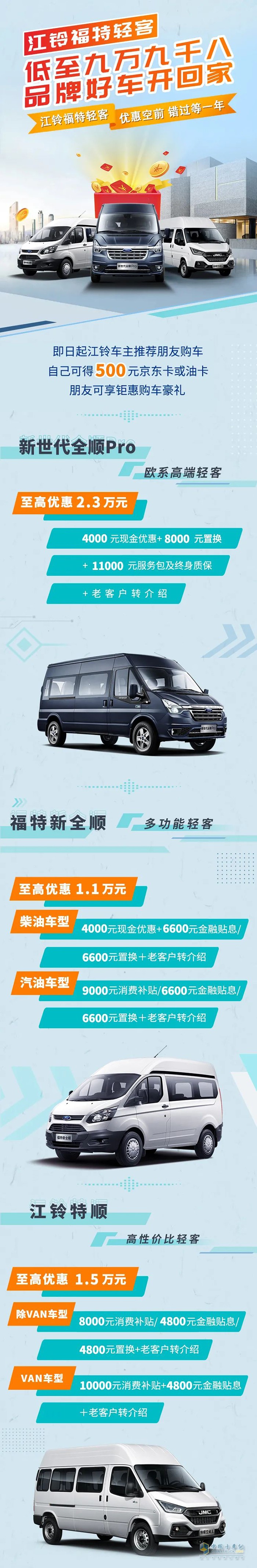 江鈴福特商用車 超值鉅惠 購車福利