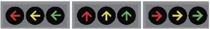 交通信號燈 路口右轉(zhuǎn) 正確方式