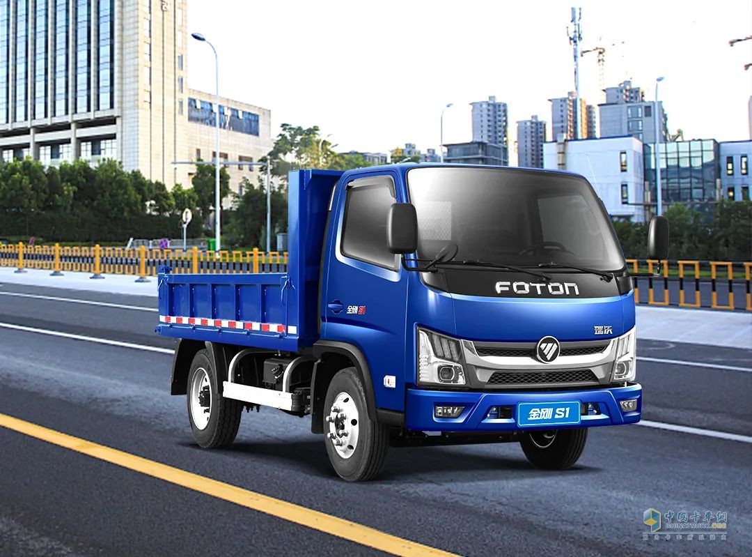 福田瑞沃工程車，X-Truck金剛S1，新藍牌，國六