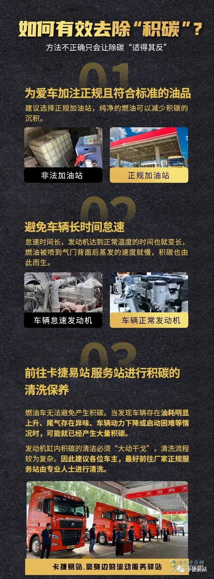 高效清楚“積碳”，保障卡車暢通無憂！