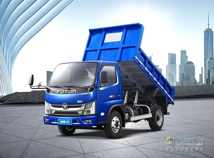 福田瑞沃工程車，X-Truck金剛S1，新藍(lán)牌，國(guó)六