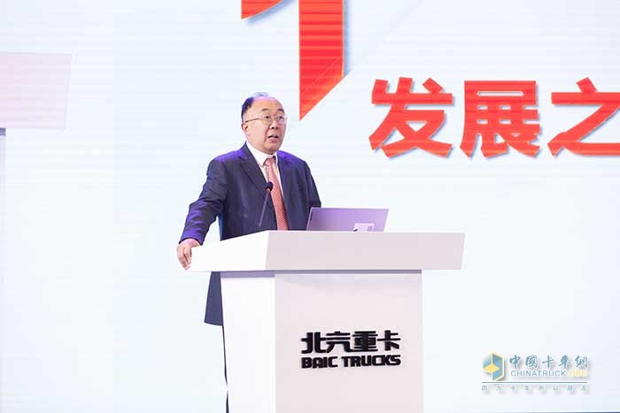 北汽重卡黨委書記、總經(jīng)理吳越俊
