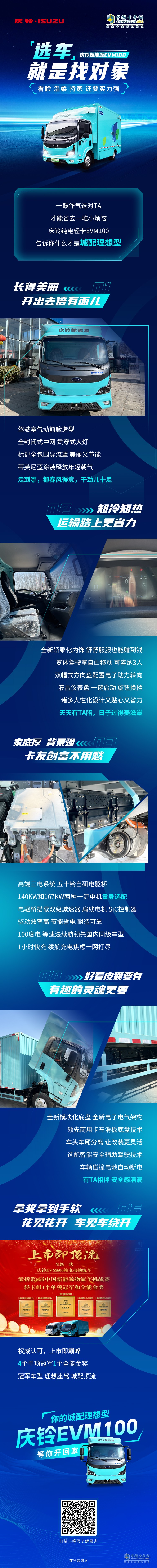 城配理想型？冠軍車型？慶鈴純電輕卡EVM100用實力說話