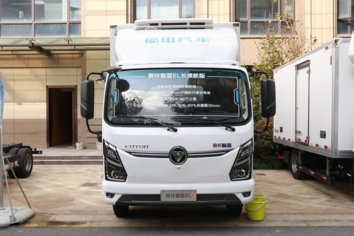 告別純電冷鏈運輸三大痛點，從奧鈴智藍EL長續(xù)航版冷藏車開始