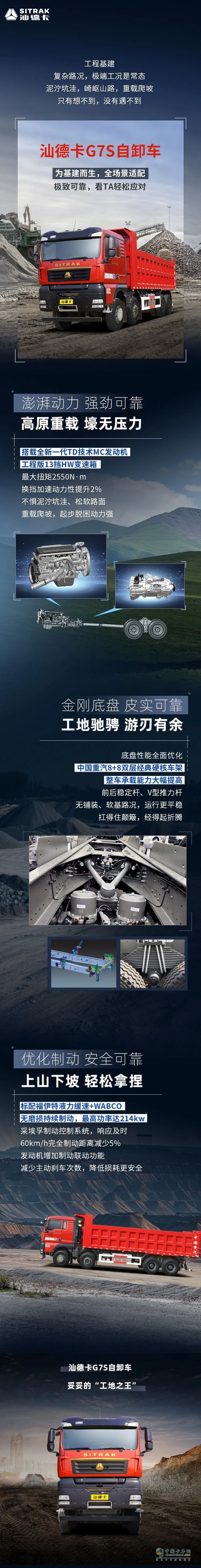 汕德卡G7S自卸車：全場(chǎng)景可靠，看TA輕松應(yīng)對(duì)！