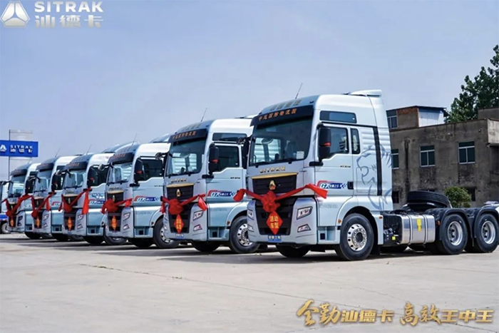 賦能皖北物流！汕德卡G7燃油牽引車阜陽站揭秘“全勤”硬實(shí)力！