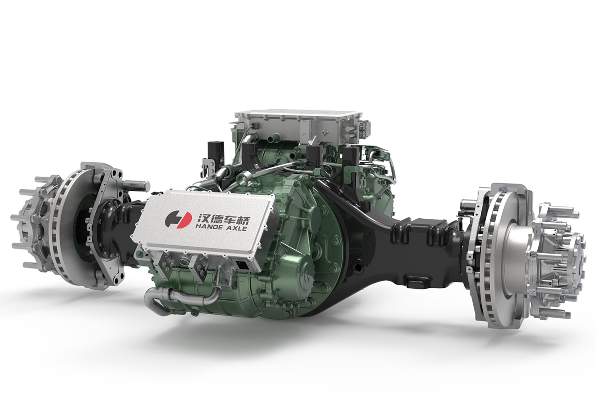 漢德HDE11.5t 中央雙電機(jī)減速驅(qū)動橋