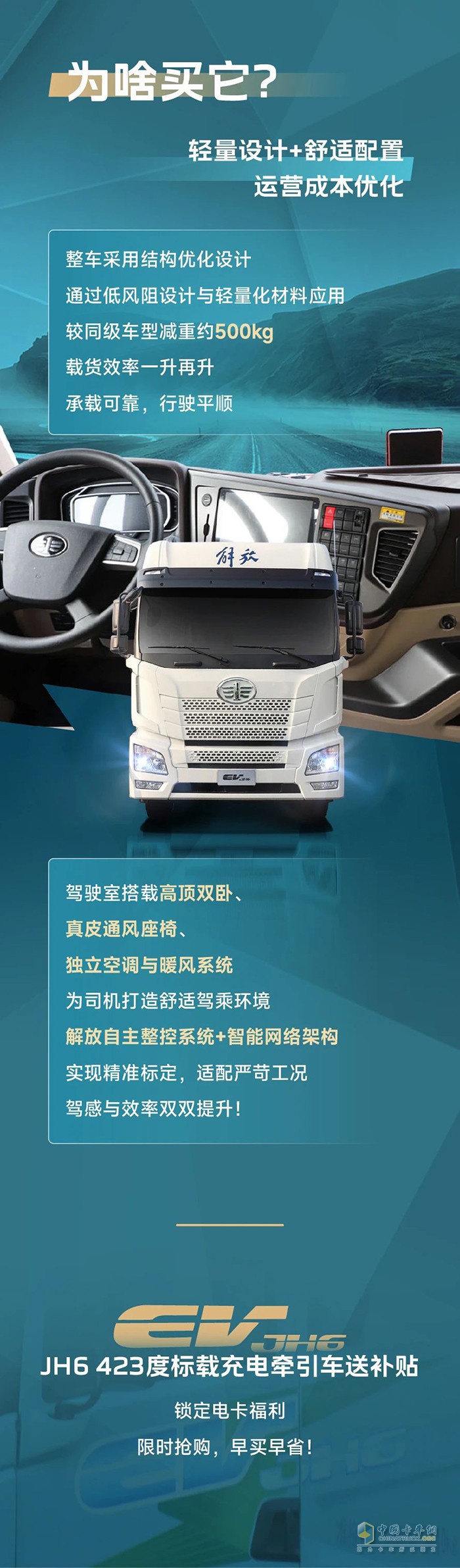 優(yōu)惠登場(chǎng)！購(gòu)解放新能源JH6，享限時(shí)補(bǔ)貼