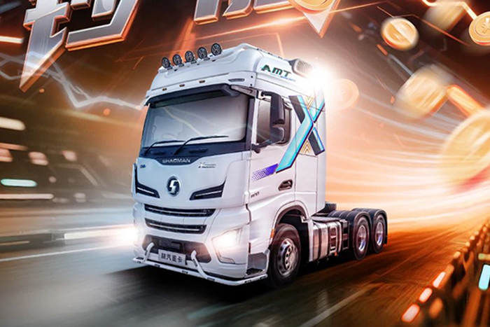 陜汽德龍X6000柴油牽引車，三重節(jié)油黑科技，油費省出“鈔”能力！