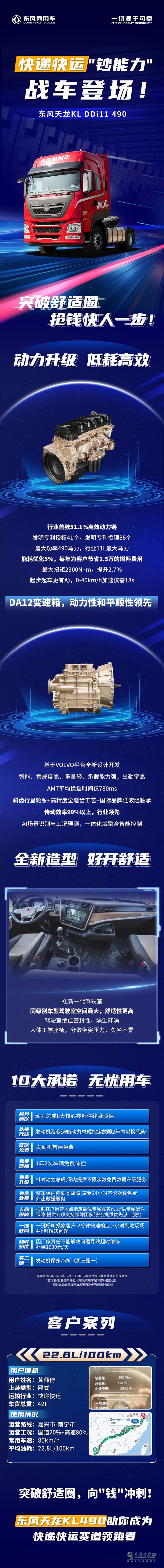 618貨運高峰將至？東風(fēng)天龍KL