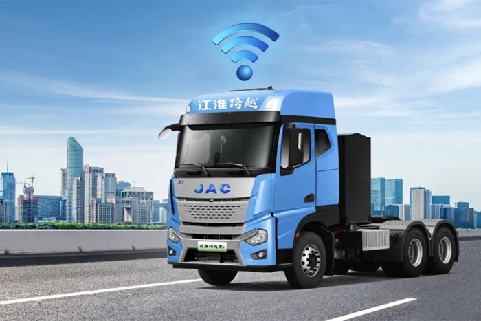 讓每公里都充滿連接的力量 江淮格爾發(fā)重卡車(chē)載WiFi全攻略