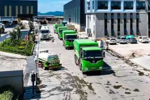 徐工新能源自卸車擦亮城市建設(shè)綠色底色